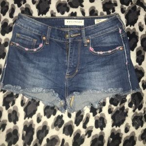 Bullhead high rise shorts